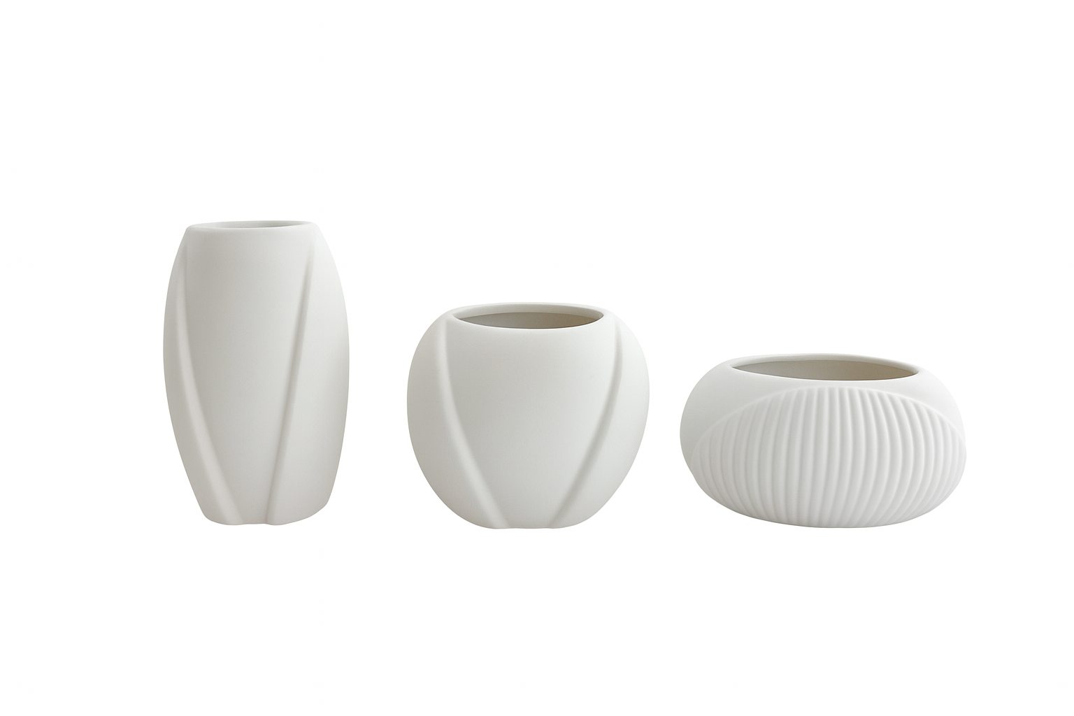 FOLDED ROUND VASE