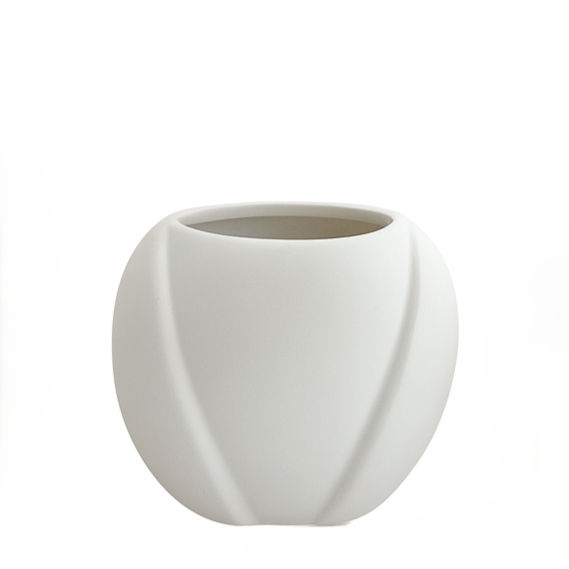 FOLDED ROUND VASE