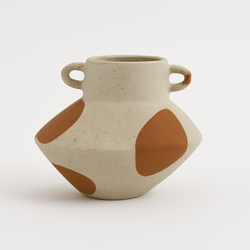 TERRA DUAL-HANDLE VASE