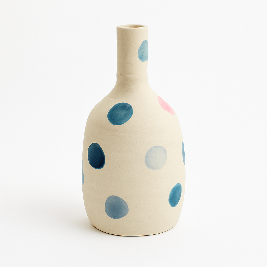 POLKA IVORY VASE