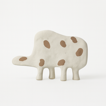 SPOTTED ELE VASE