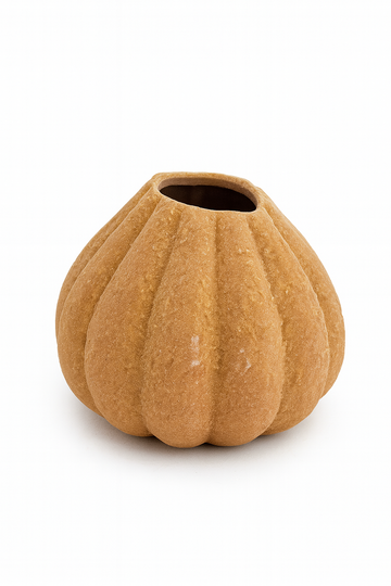 PUMPKIN PEBBLE VASE