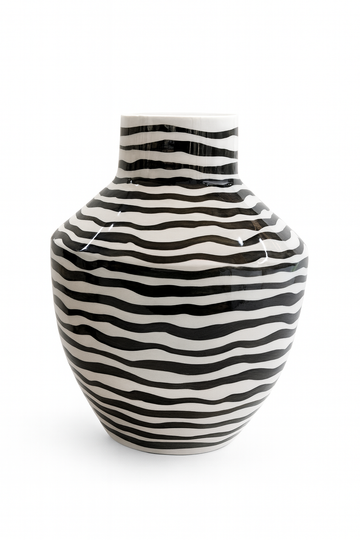 ZEBRA DRIFT VASE