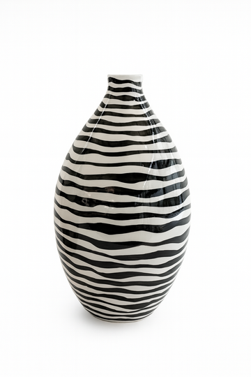 ZEBRA POD VASE