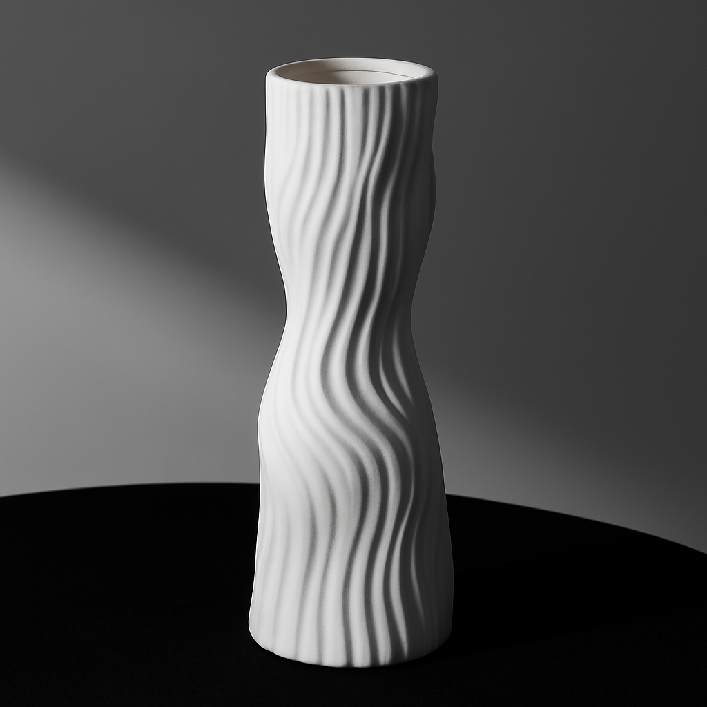 TWISTED CREST VASE
