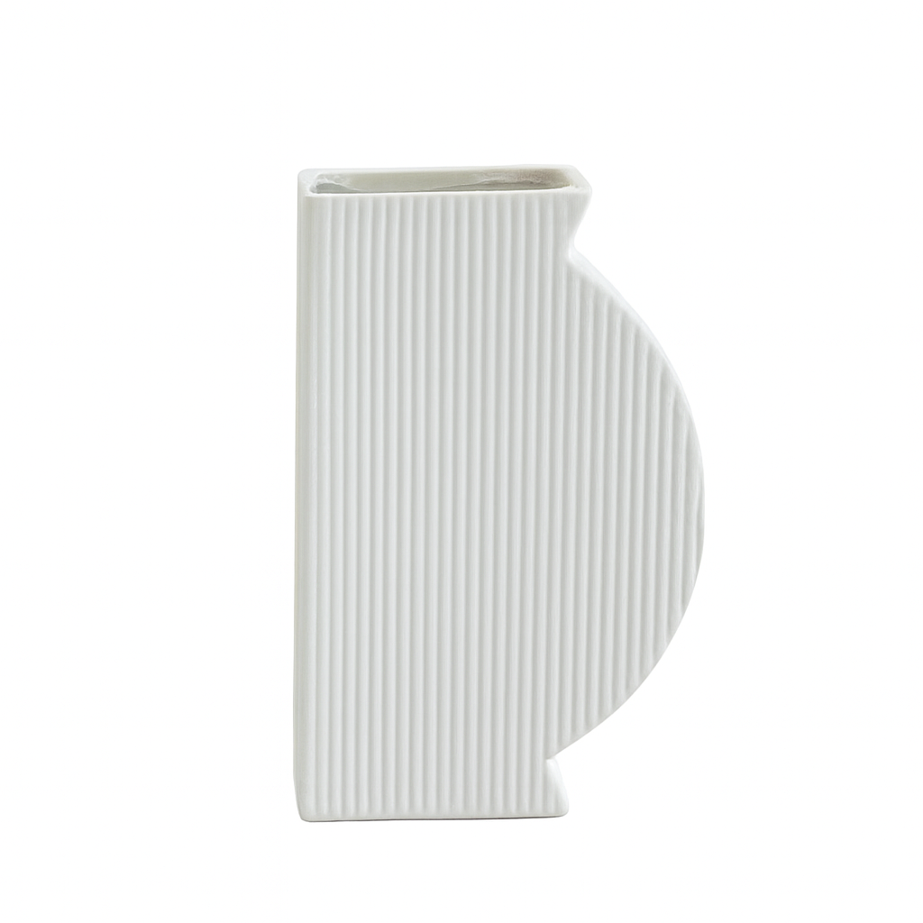 HALFMOON VASE