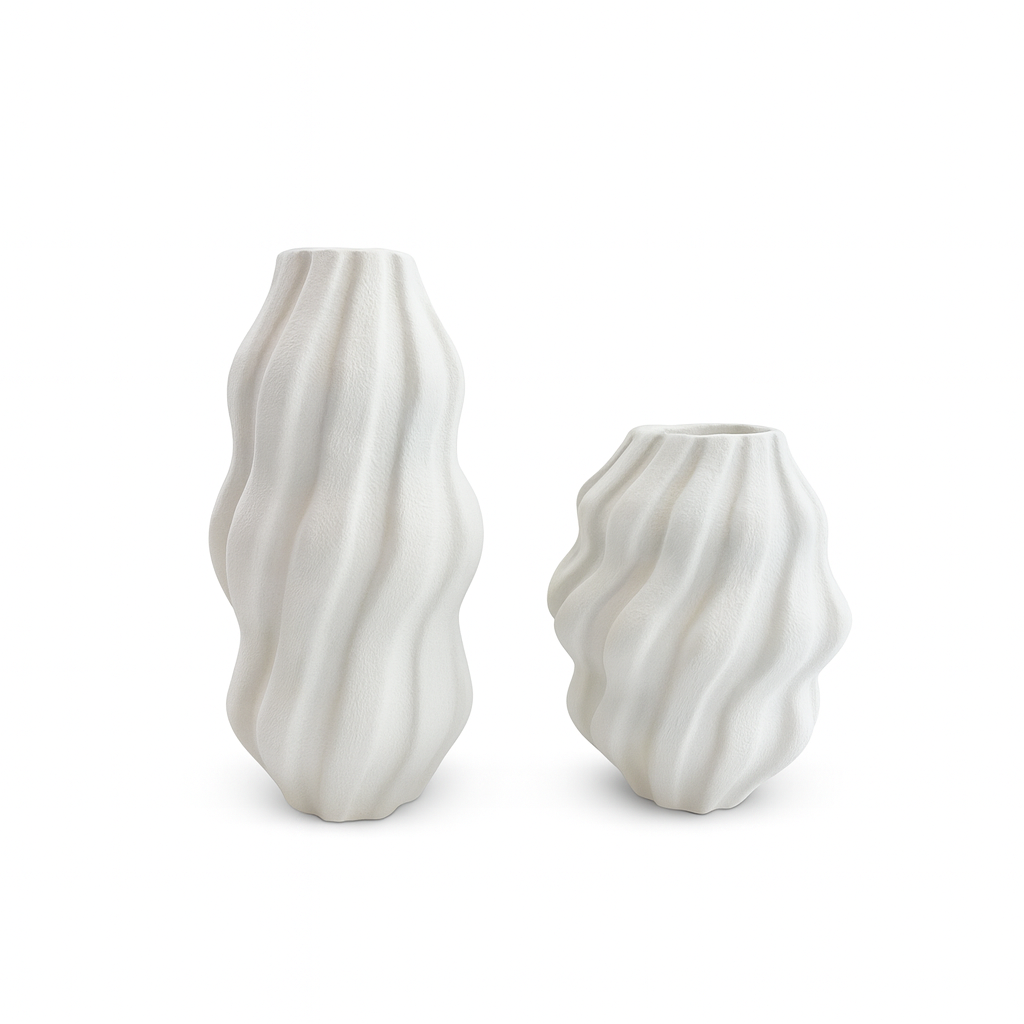 RIPPLE CREST VASE