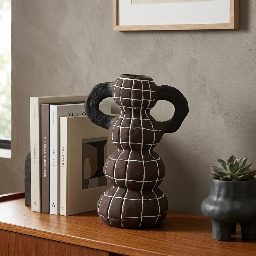 GRID LOOP VASE